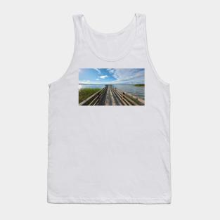 Pier on the lake Tank Top